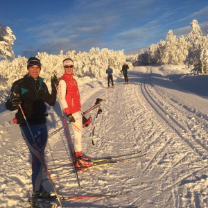 Jag och Kanto har det fint i solen. Foto: Samuel Norlen.