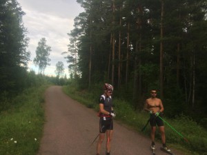 Teamåkarna (AXA) Holmstrand och Steen.