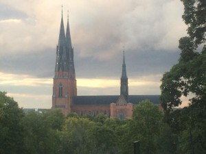 Uppsala domkyrka.