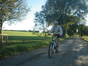 Fick cykla i mina gamla löparskor idag då jag glömde cykelskorna i Lund, men det gick det med. Foto: Oskar Henriksson