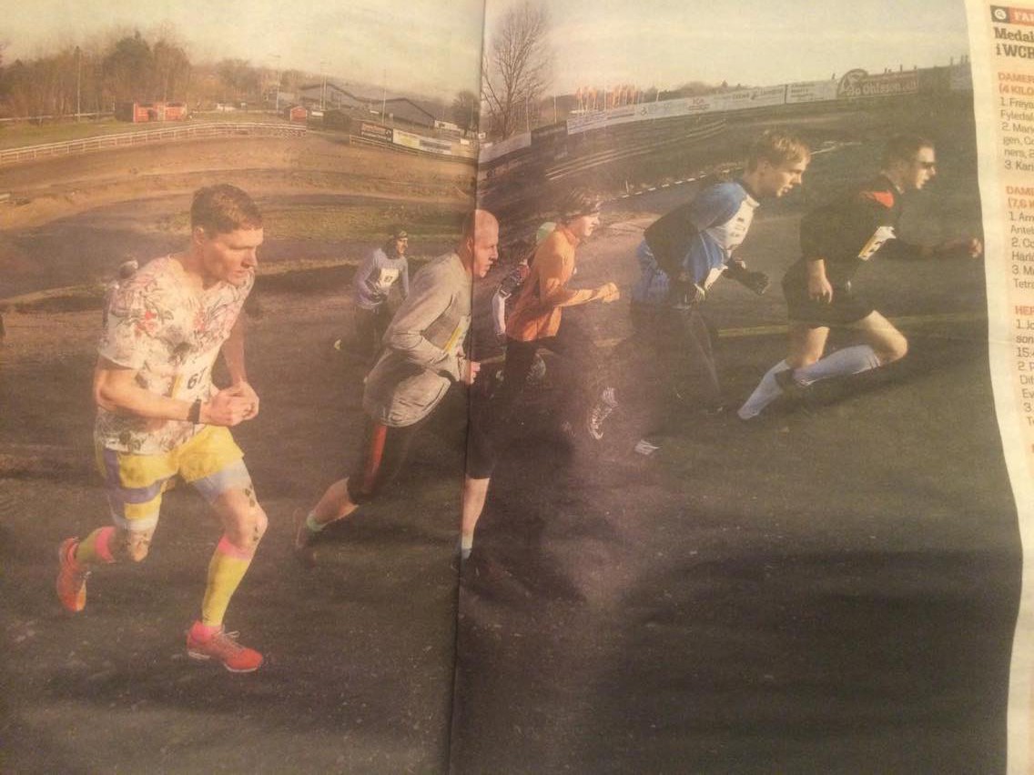 Bild från lokaltidningen Ystad Allehanda. Tyvärr skrev dem inte om de lokala framgångarna som typ mig (1:a) och Oskar (3:) och inte heller 2:an i loppet som vad jag tror också var en lokal förmåga. Istället skriver dem om vinnarna i 7,6 km klassen från väst. Det hade inte hänt i DDR (att de skrev något positivt om Västtyskland) under Kalla kriget på 1980- talet. En serie som jag rekommendera starkt är Deutschland 83, riktigt bra faktiskt som handla om DDR och Västtyskland. Sen firskar man upp tyskkunskaperna som har legat i stiltje sen 9:e klass, börjar bli ett bra tag sen nu.